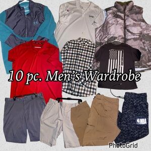 Men's 10 Pc. Casual Clothing Capsule